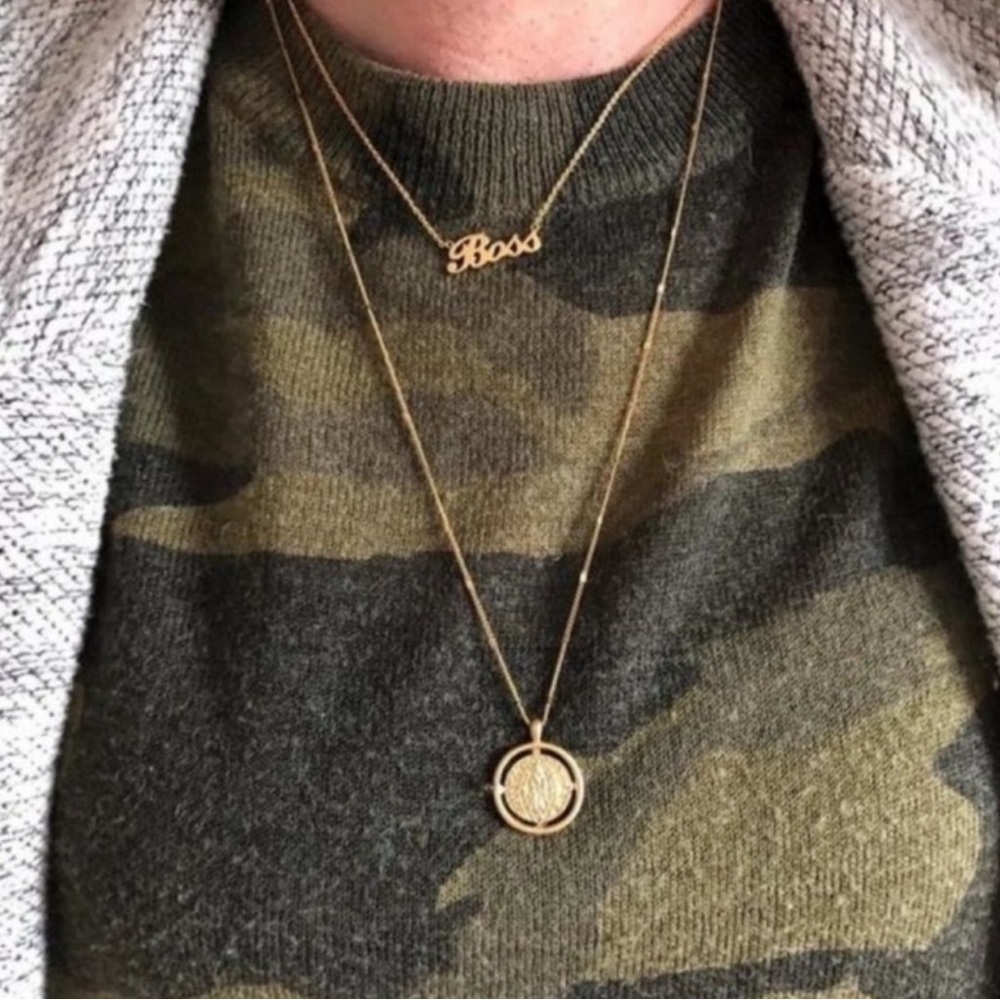 🆕 Stella & Dot: 💛Gold BOSS Necklace💛 - Picture 6 of 9